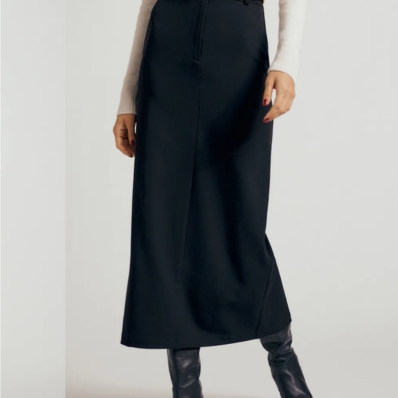 Reformation Black Maxi Skirt - Picture 2 of 11